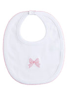 little english, bow bib, baby bib, best baby boutique, baby girl bib, best baby gift, little english accessories, baby girl bow bib, pima cotton bib
