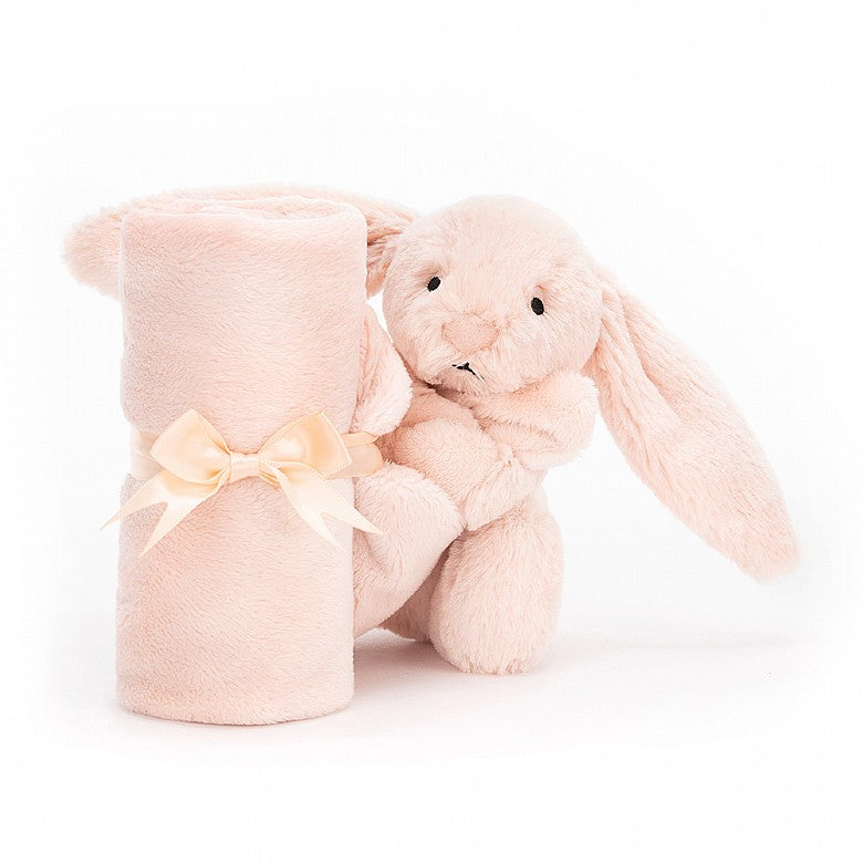jekkycat, bashful blush bunny soother, bunny blankie, jellycat retailer