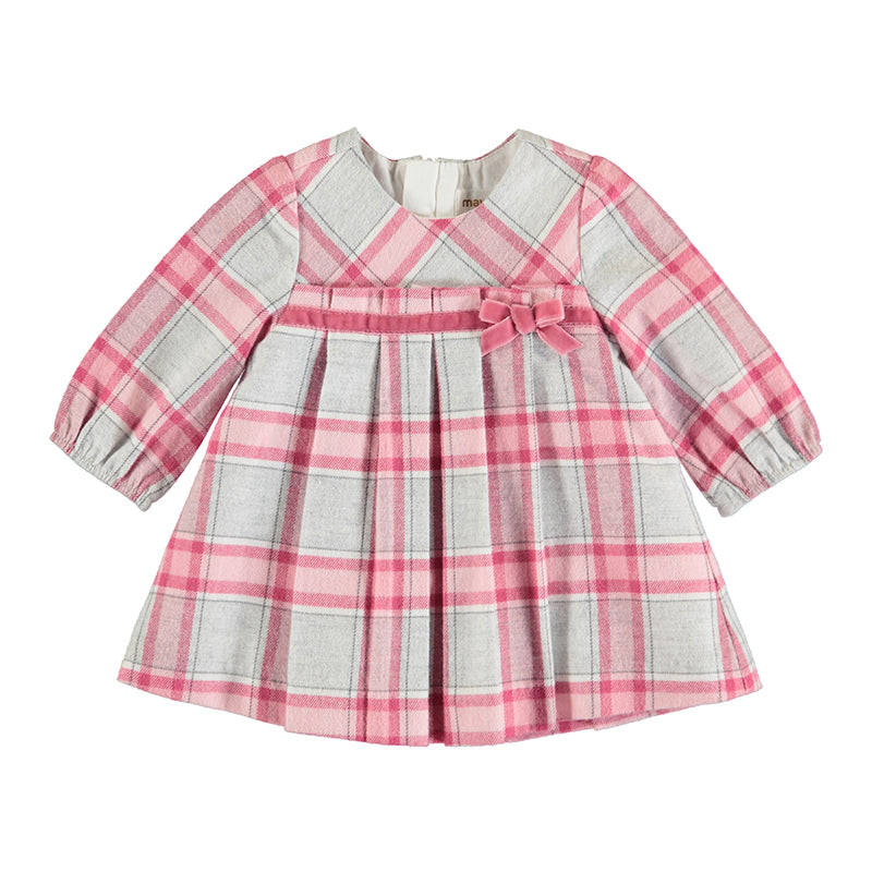 Pink Plaid Dress