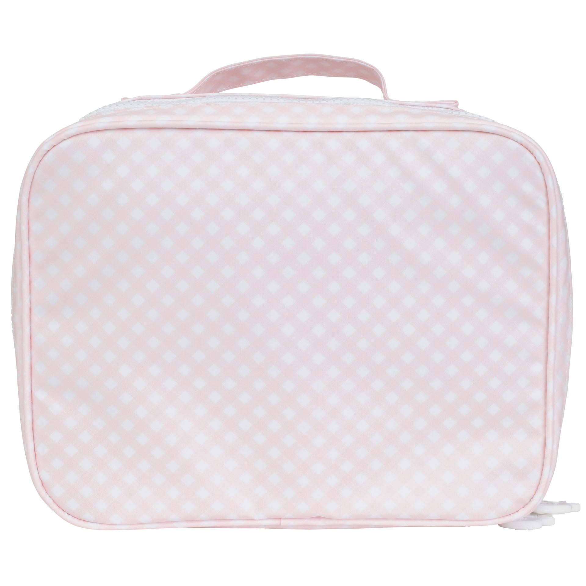 apple of my isla, wipeable lunchbox, gingham lunchbox, back to school items, lunchbox, toddler lunchbox, monogrammed lunchbox