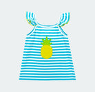 pineapple dress, zuccini kids, girl summer dress, 