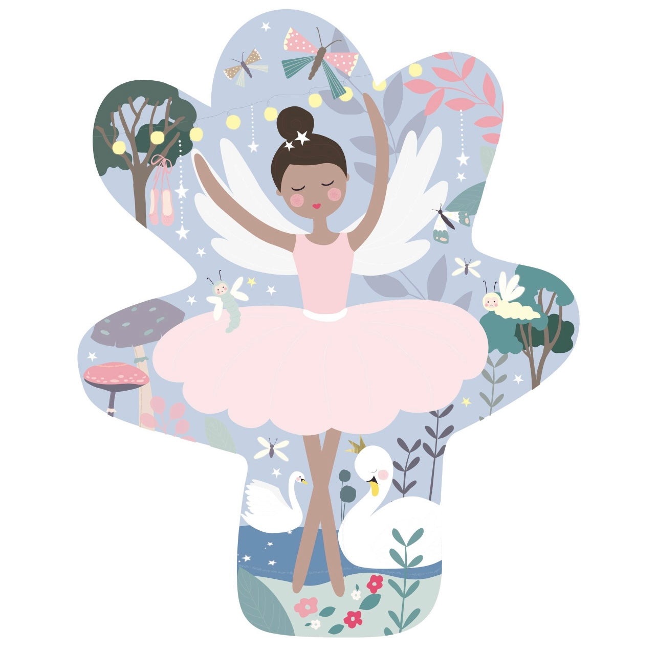 floss and rock, ballerina puzzle, toddler puzzle, stocking stuffers for girls, best baby boutique, christmas gift for toddler girl