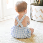 james and lottie, blue check hubble, louie bubble, james and lottie retailer, baby boy clothing, best baby boutique, cute boy ckothes, classic Childrens clothing, baby gift