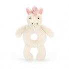 Jellycat, unicorn ring rattle, Jellycat retailer, baby ring rattle, unicorn rattle