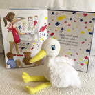 stork on the stoop, sibling book, new sibling, stork, new baby