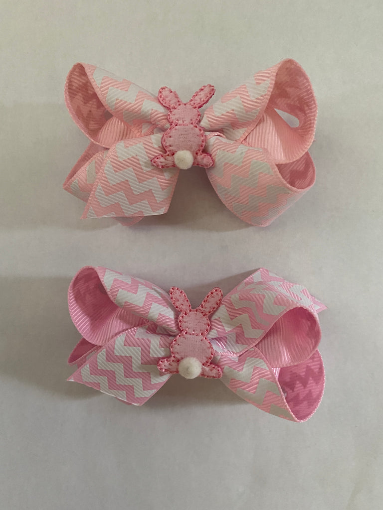 wee ones, bunny bows, hair bows, girl bows, hair accessories, baby girl hair bow
