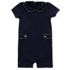 Cute Baby Boy Clothing Romper by Lila and Hayes / Cute as Buttons