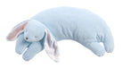 bunny pillow, curved bunny pillow, monogrammed baby goft, nursing pillow